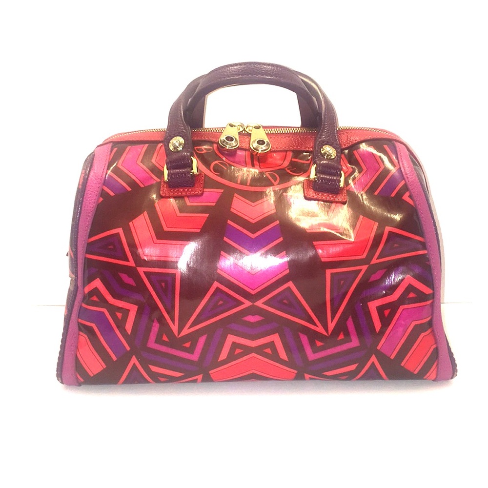 Henri Bendel Art Deco Barrel Bag